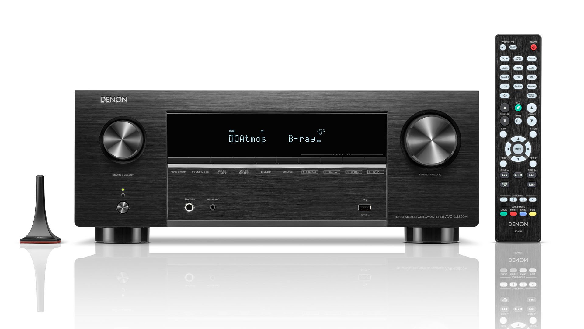 AV ресиверы Denon AVC-X3800H black, цвет черный - фото 6