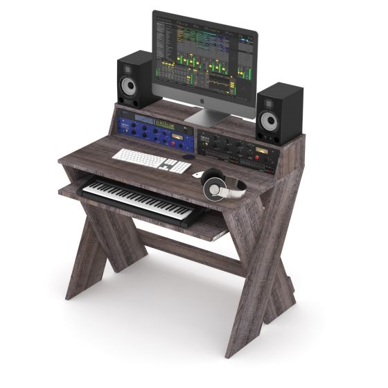Аксессуары для DJ оборудования Glorious Sound Desk Compact Walnut coy folding desk 34 25 tall antique walnut finish