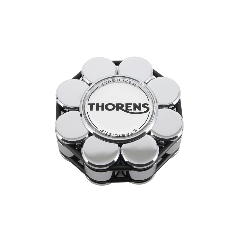 Прижимы для виниловых пластинок Thorens Stabilizer chrome прижимы для виниловых пластинок t a ag 10 silver
