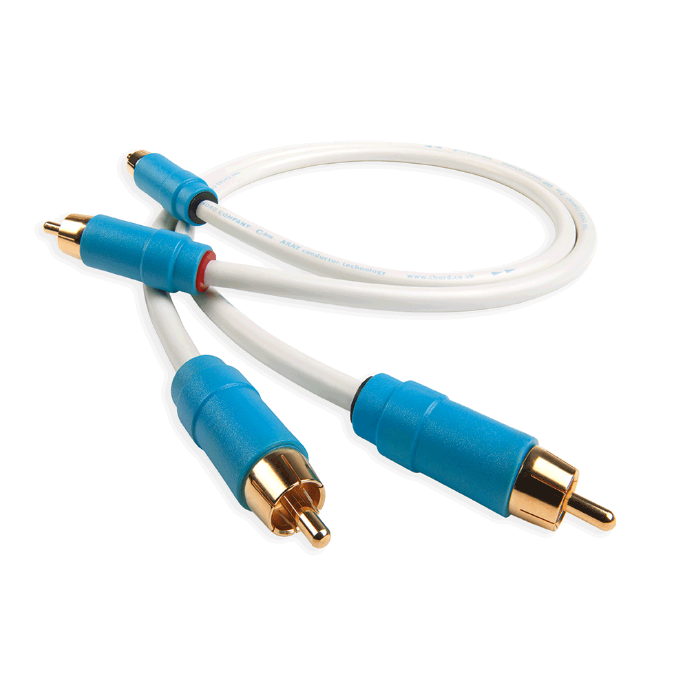 Кабели межблочные аудио Chord Company C-line 2RCA to 2RCA 1m кабели межблочные аудио chord company shawlinex 2rca to 2rca 0 5m