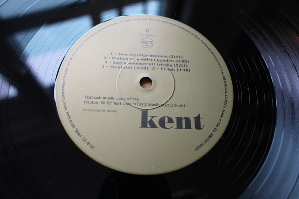 Рок Sony Kent, Kent (180 Gram Black Vinyl) - фото 5