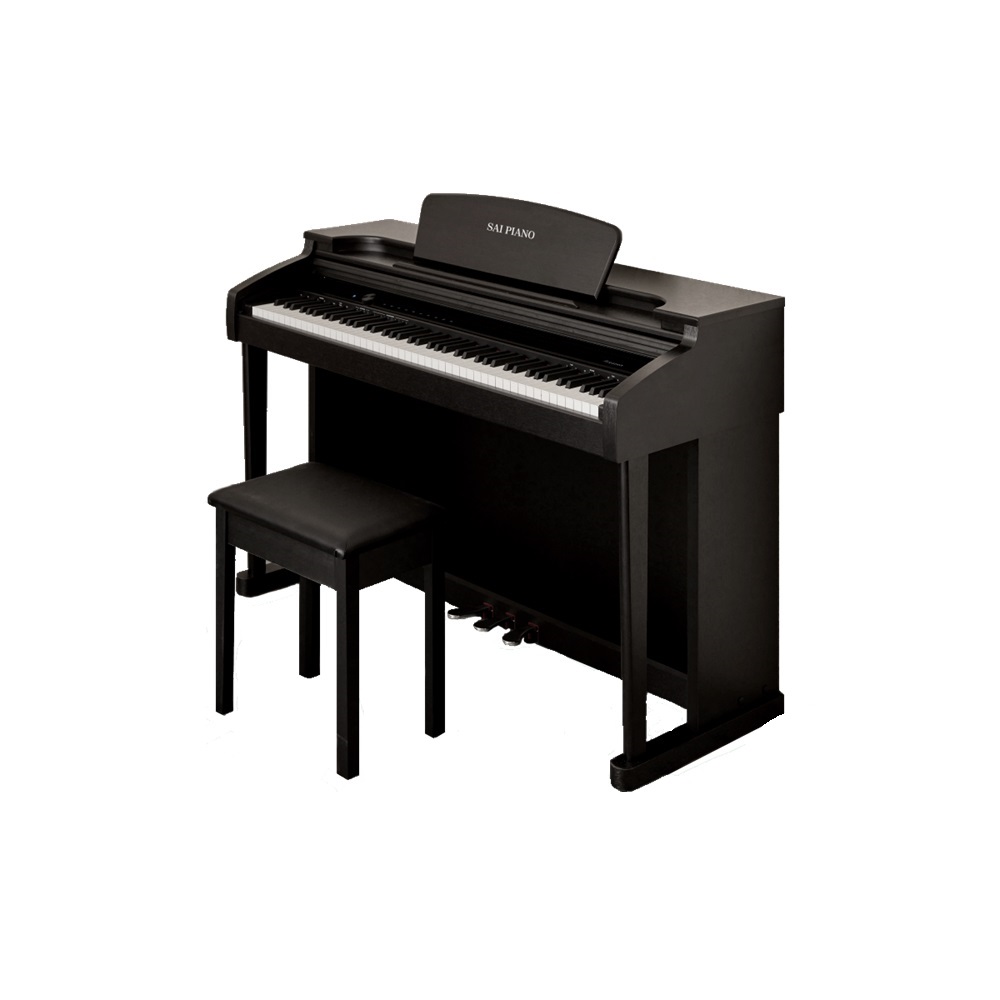 Цифровые пианино Sai Piano P-30GBK 88 клавишной клавиатурой электронных пианино крышка pleuche липучки украшен бахромой красивые