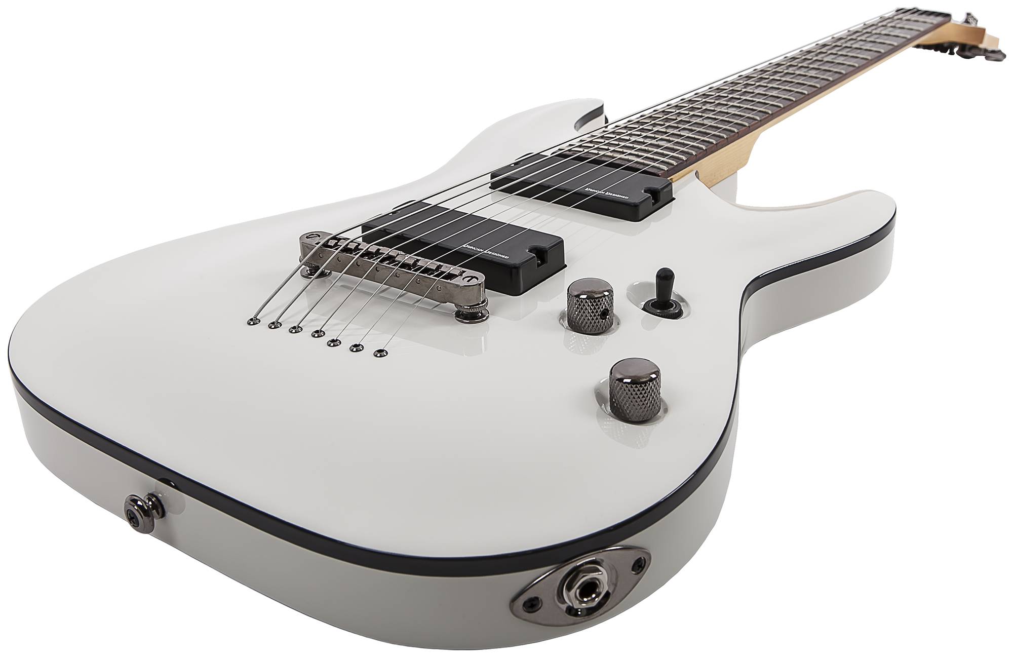 Электрогитары Schecter DEMON-7 VWHT, цвет белый, размер Jumbo - фото 2