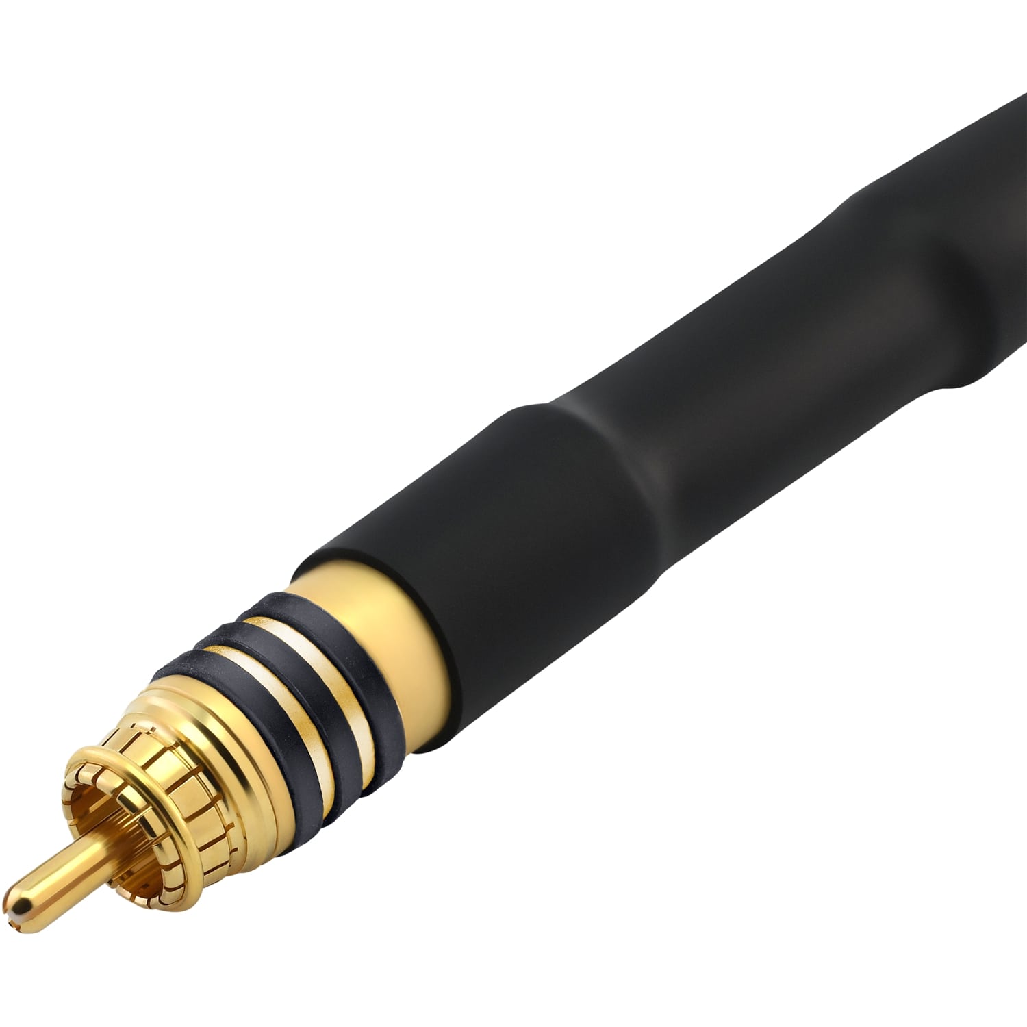 Кабели межблочные аудио Oehlbach STATE OF THE ART XXL Cable RCA, 2x2,00m, gold, D1C13116, цвет черный - фото 4