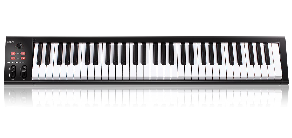 MIDI клавиатуры iCON iKeyboard 6Nano Black midi клавиатуры midiplus tiny