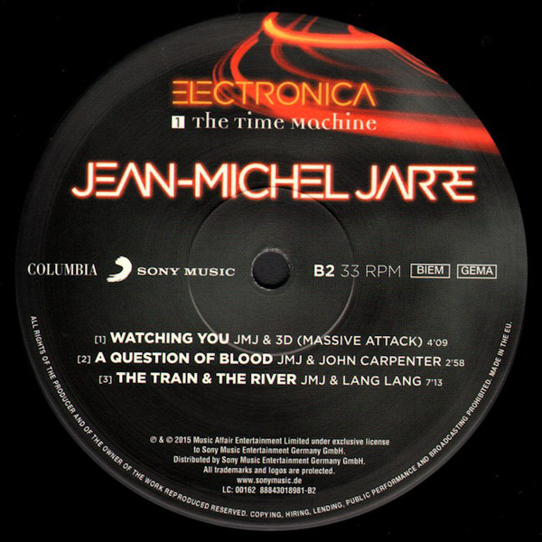 Электроника Sony Jarre, Jean-Michel Electronica 1: The Time Machine (180 Gram/Gatefold) - фото 3