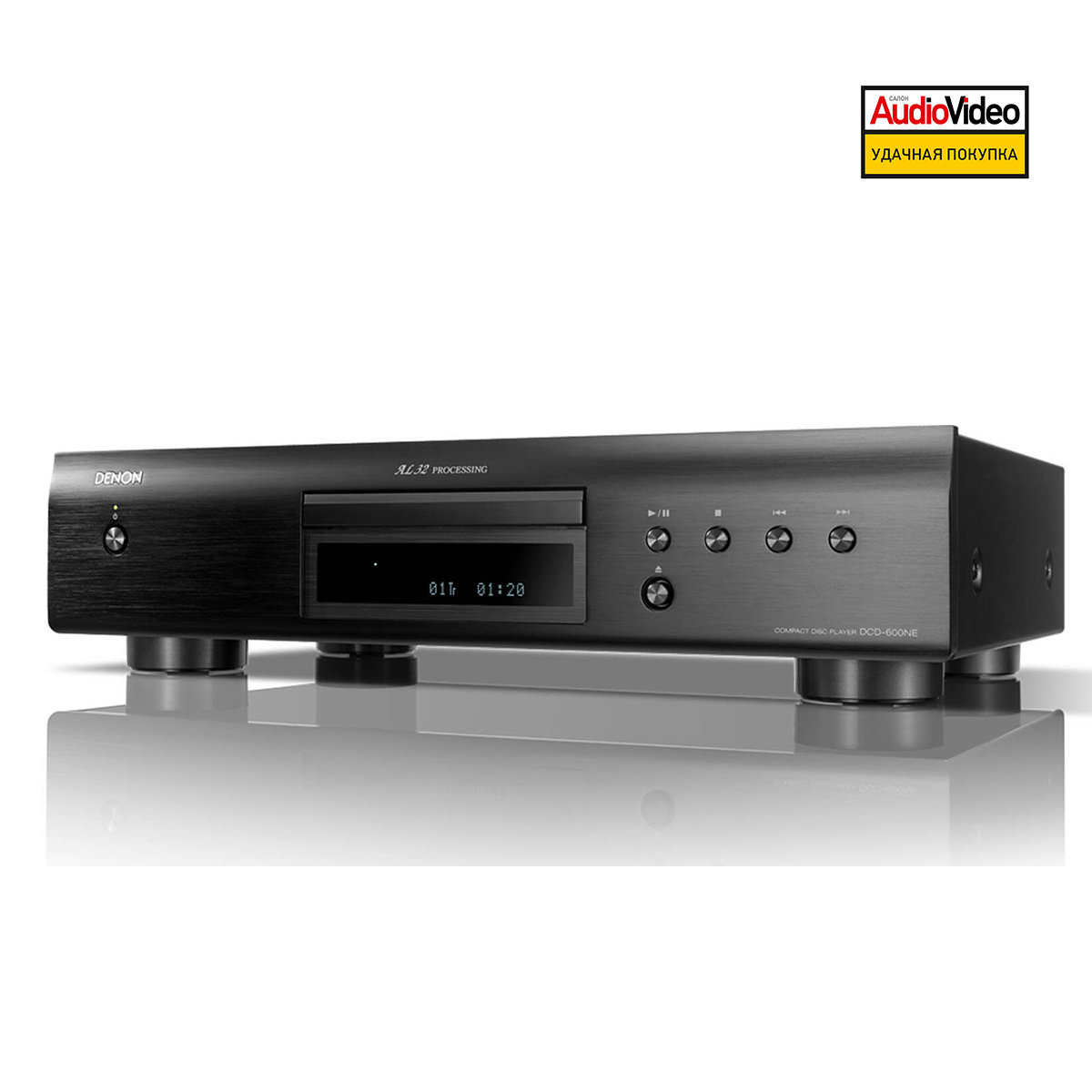 CD проигрыватели Denon DCD-600NE Black, цвет черный - фото 3