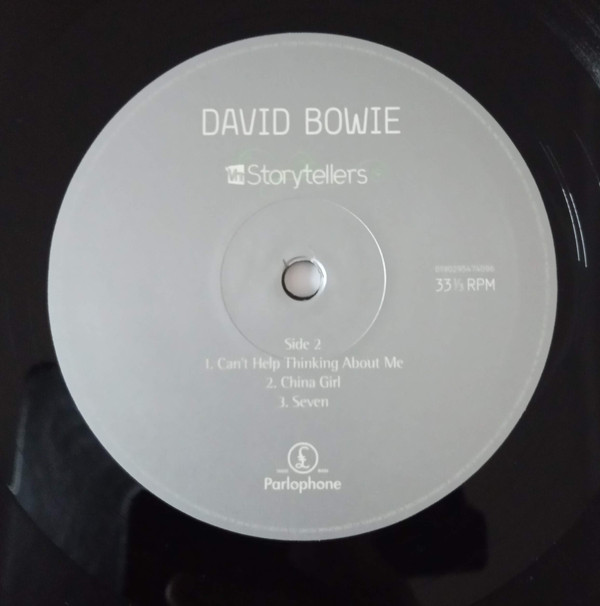 Рок PLG Bowie, David, Vh1 Storytellers (20TH Anniversary) (Limited 180 Gram Black Vinyl) - фото 4