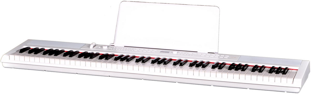 Цифровые пианино Artesia PE-88 White любимые мелодии и ритмы популярная музыка для фортепиано