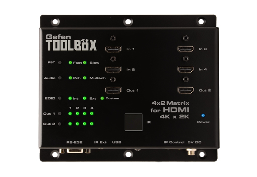 HDMI коммутаторы, разветвители, повторители Gefen GTB-HD4K2K-442-BLK