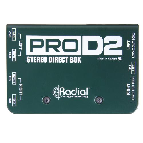 Директ боксы Radial ProD2 директ боксы radial jdi stereo