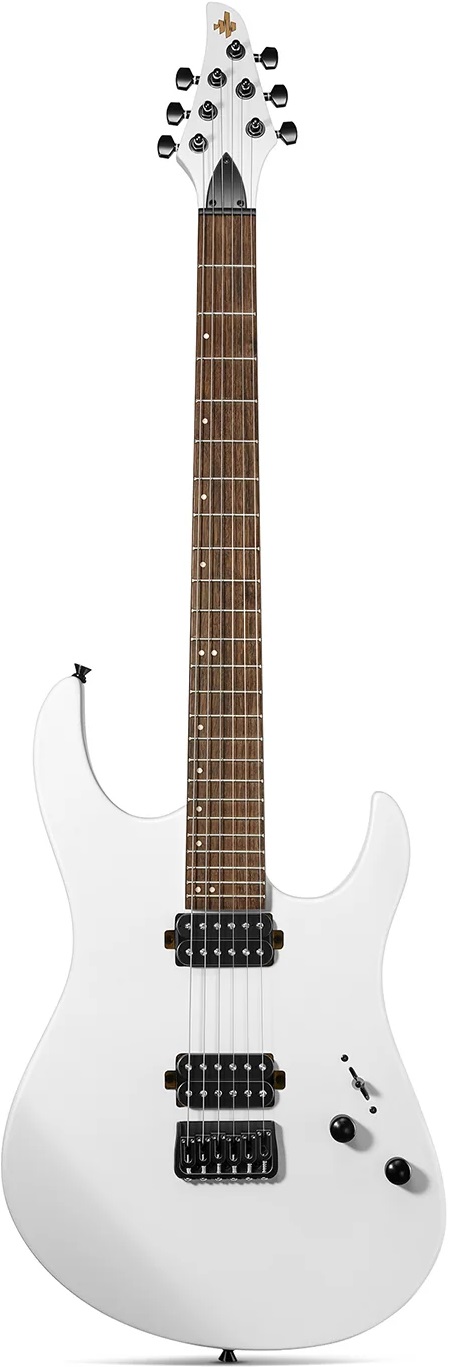 Электрогитары Donner MT-100 White (чехол в комплекте) звукосниматель для электрогитары бас гитары 6 35mm jack poratble
