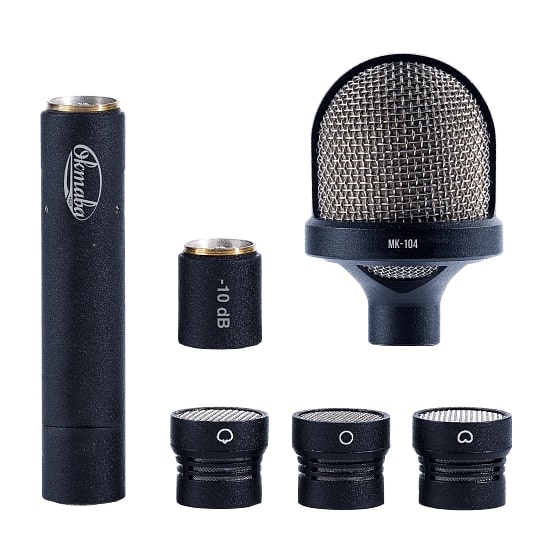 Студийные микрофоны Октава МК-012-40 (черный, в картон. упак.) студийные микрофоны октава мк 012 30 никель в картон упак