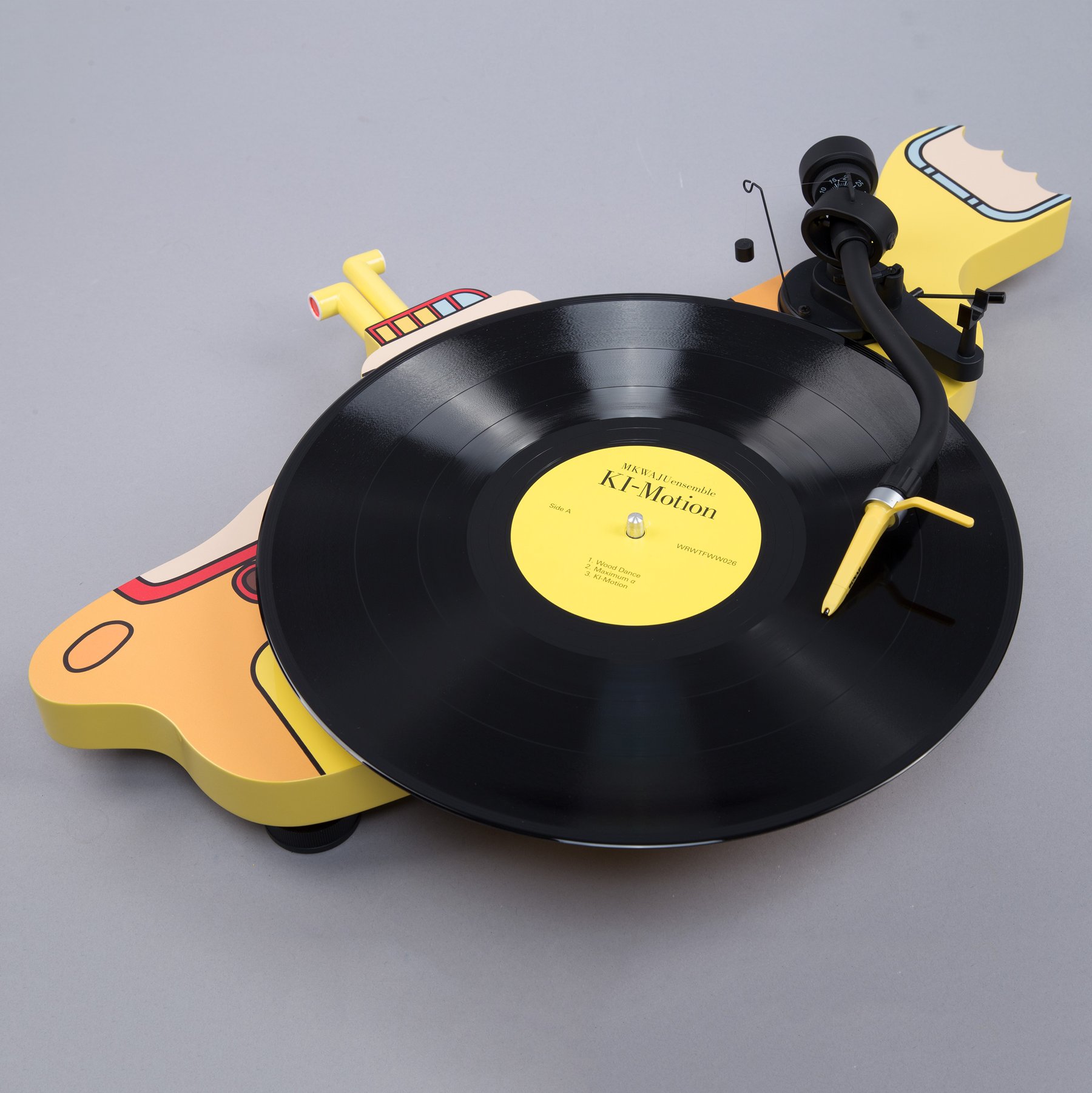 Проигрыватели винила Pro-Ject THE BEATLES YELLOW SUBMARINE, цвет прозрачный - фото 2