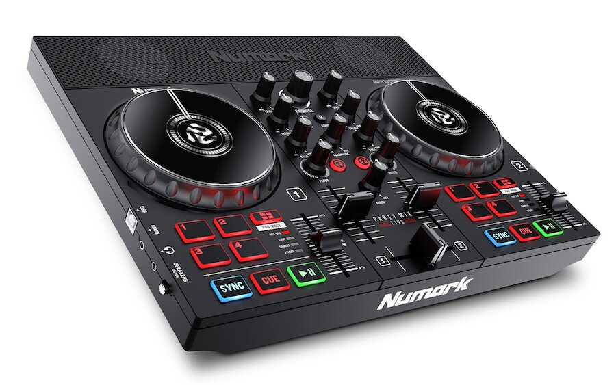 DJ станции, комплекты, контроллеры Numark Party Mix Live динамические эффекты involight mh party ball