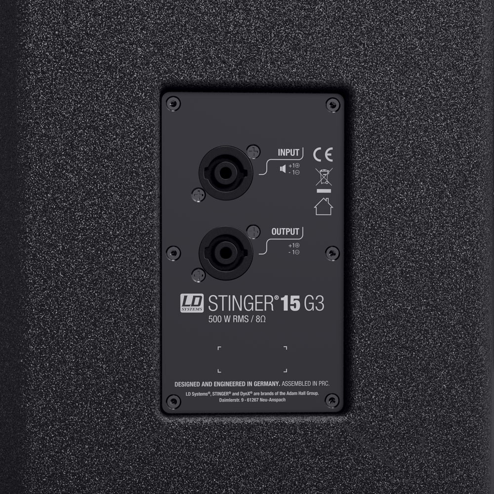 Пассивная акустика LD Systems STINGER 15 G3, цвет черный, размер 1 - фото 4