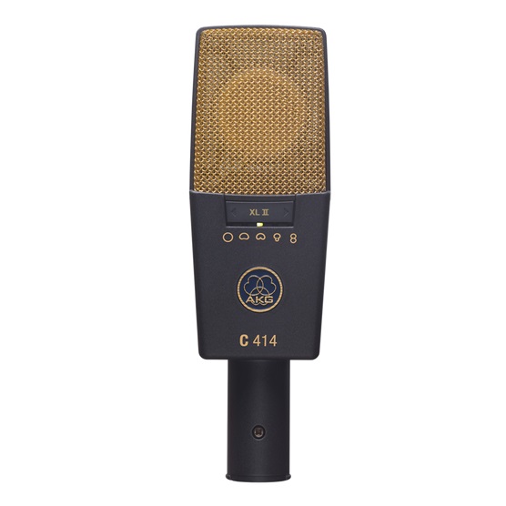 Студийные микрофоны AKG C414XLII профессиональный bm700 конденсаторный микрофон микрофон ktv singing studio recording kit золотой