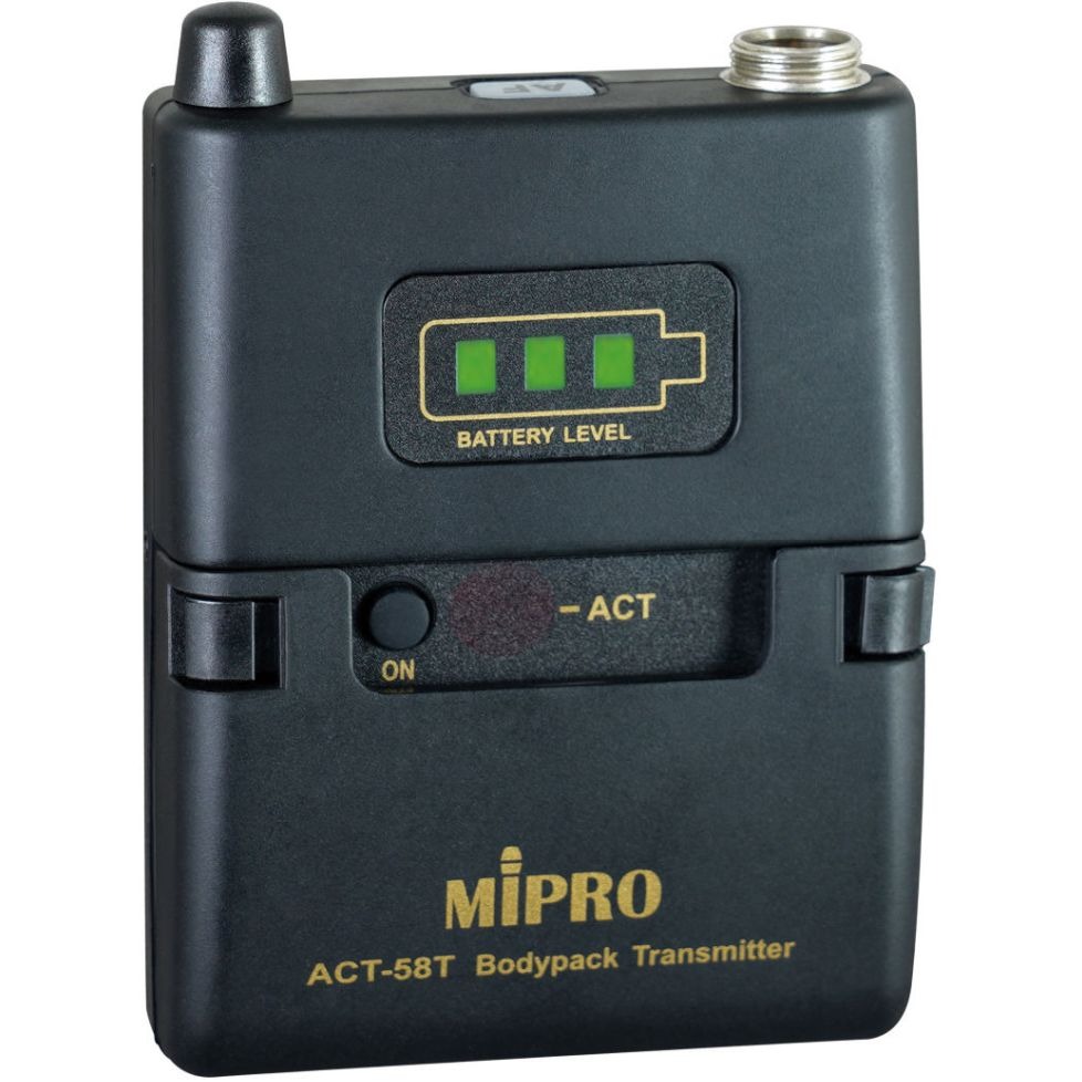 Приемники и передатчики MIPRO ACT-58T приемники и передатчики mipro act 32hc 59 518 542 mhz
