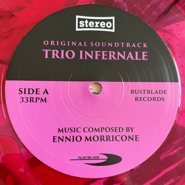 Саундтрек IAO Саундтрек - Trio Infernale (Ennio Morricone) (Coloured Vinyl LP) - фото 2