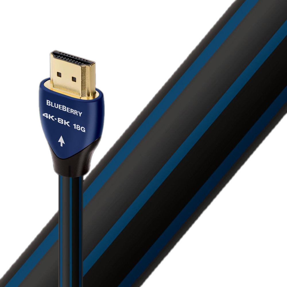 HDMI кабели Audioquest HDMI Blueberry PVC (5.0 м) 10m hdmi 2 1 cable hdmi cord 8k 60hz 4k 120hz 48gbps earc arc hdcp ultra high speed hdr for laptop projector ps4 ps5 hdtv cord