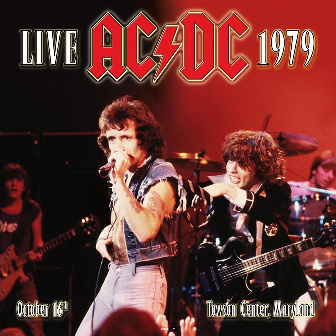 Рок SECOND RECORDS AC/DC - Live 1979 - Towson Center (Red Marble Vinyl 2LP)