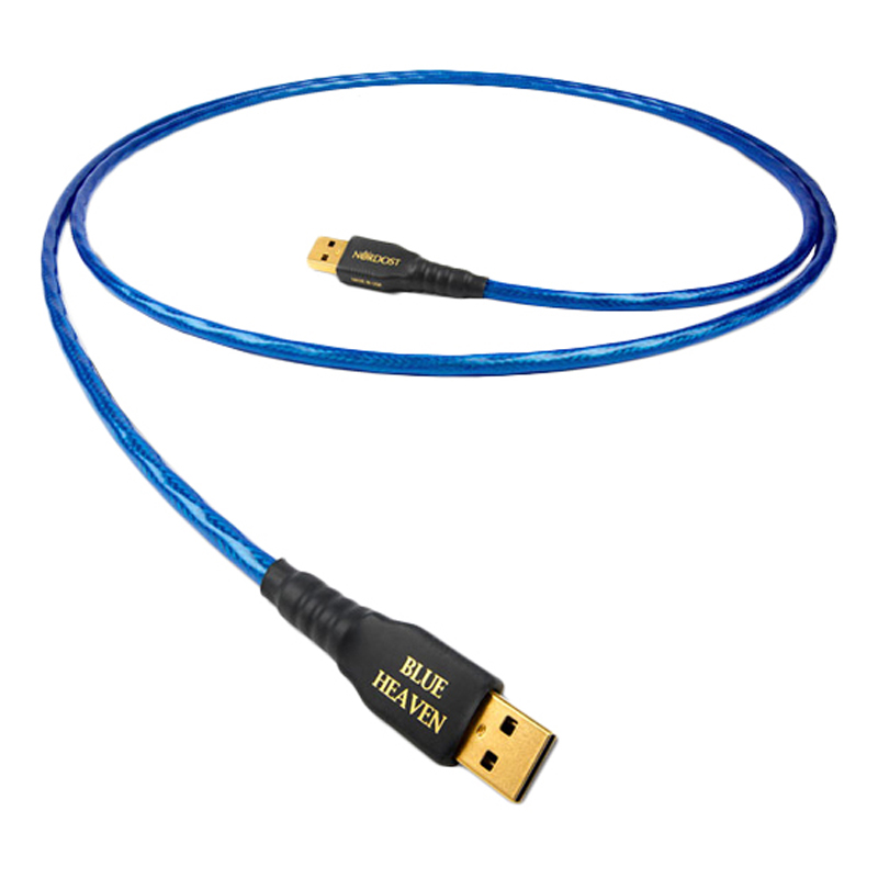 USB, Lan Nordost Blue Heaven USB тип А-В 2.0m сетевой кабель gembird cablexpert utp cat 5e 7 5m blue pp12 7 5m b