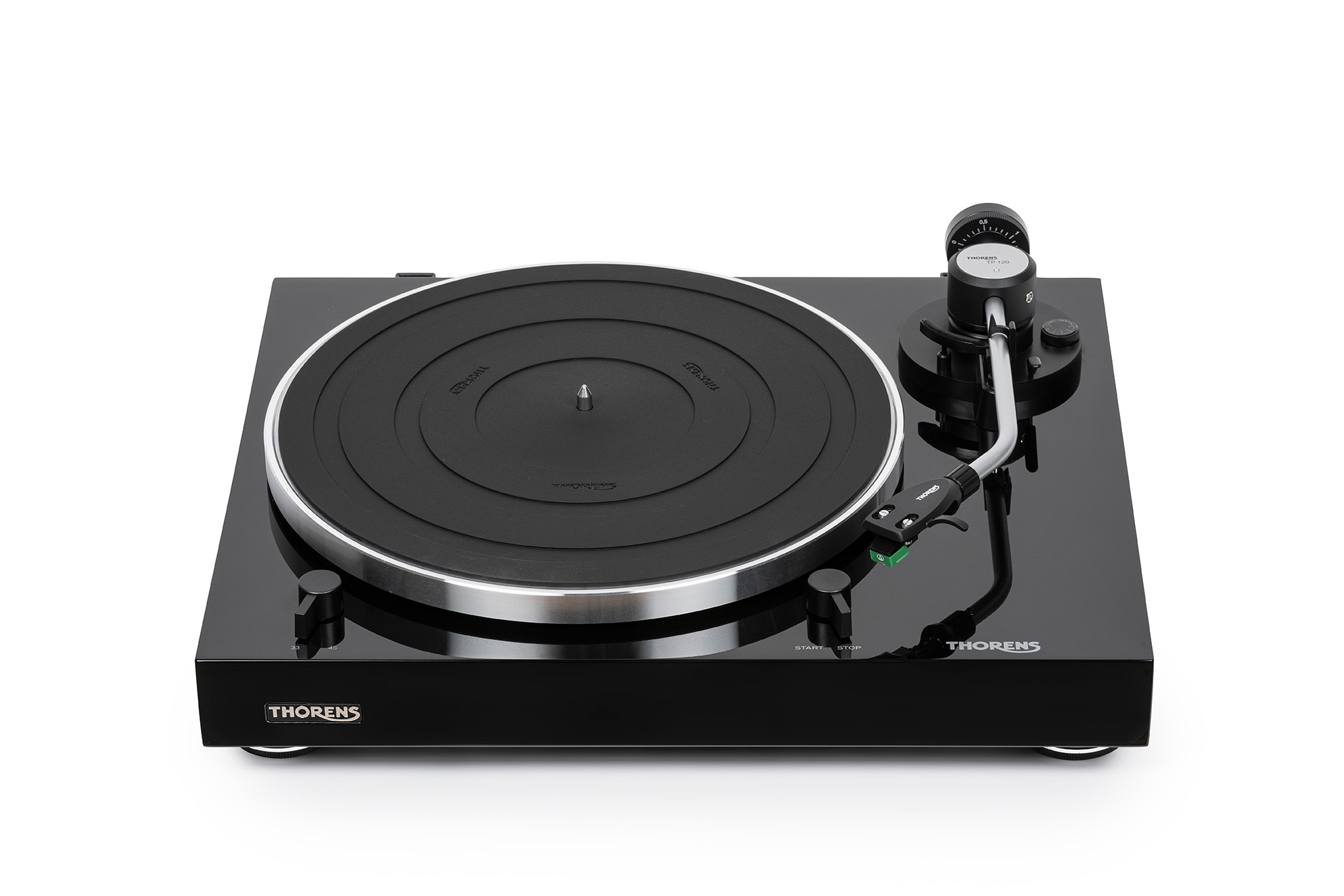 Проигрыватели винила Thorens TD 204 black high gloss, цвет черный - фото 3