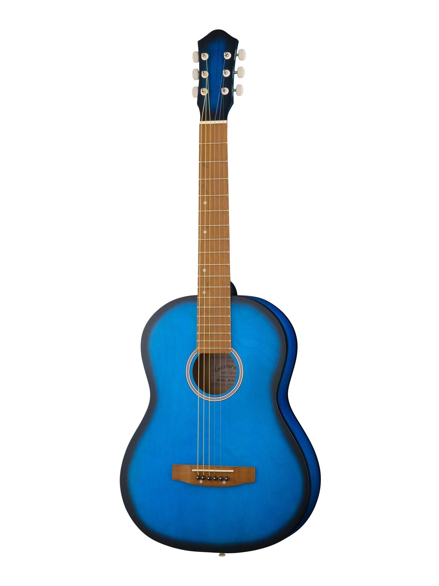 Акустические гитары Амистар M-313-BL cтруны акустической гитары ziko dp 011 11 50 фосфорная бронза