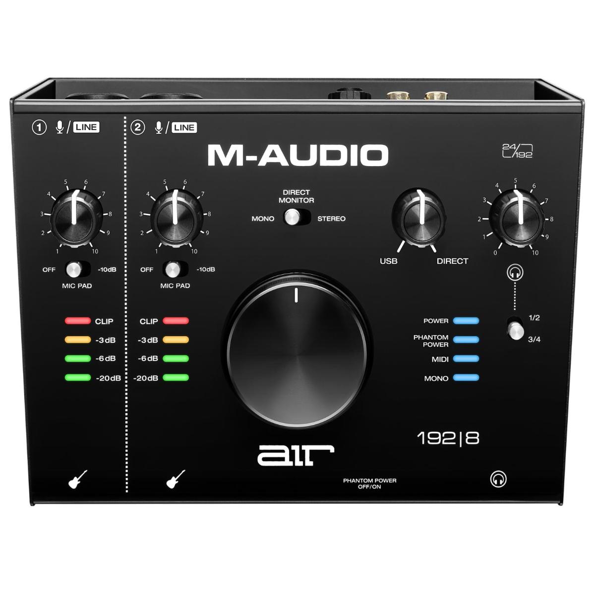 Внешние звуковые карты M-Audio AIR 192 | 8 внешние звуковые карты koobic han solo 2i2