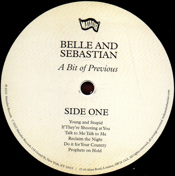 Поп Matador Belle & Sebastian - A Bit Of Previous (Black Vinyl LP) - фото 2