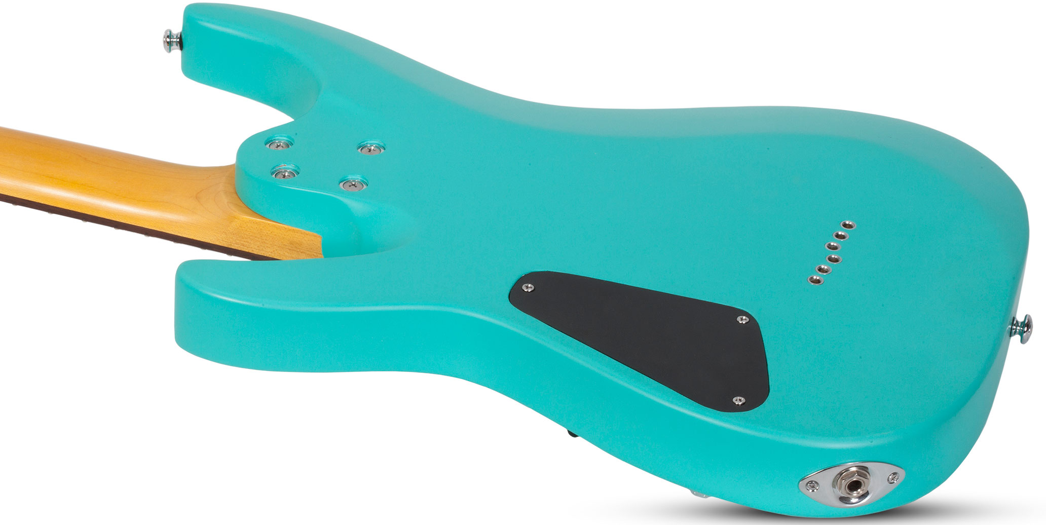 Электрогитары Schecter C-6 Deluxe SAQ Satin Aqua, цвет бирюзовый, размер Jumbo - фото 4