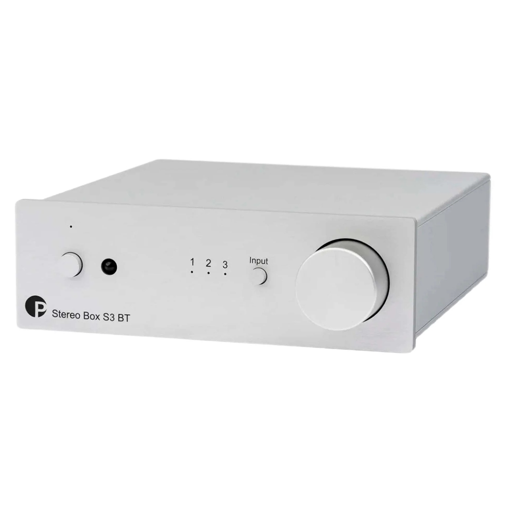 Интегральные стереоусилители Pro-Ject Stereo Box S3 BT Silver интегральные стереоусилители marantz stereo 70s silver