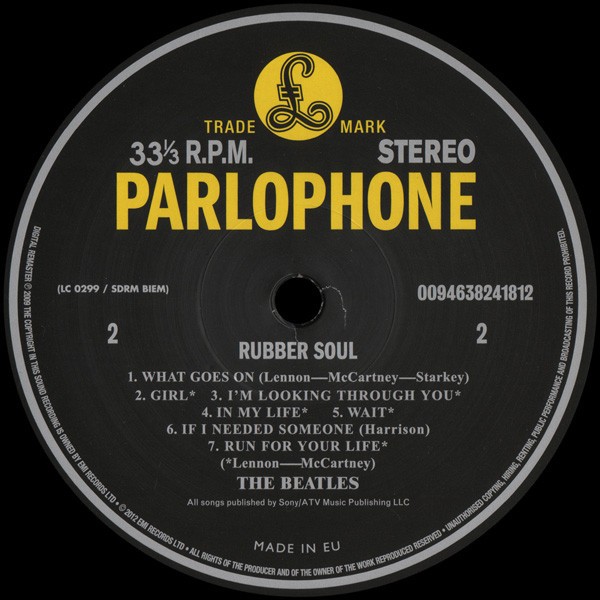 Рок Beatles The Beatles, Rubber Soul (2009 Remaster) - фото 2