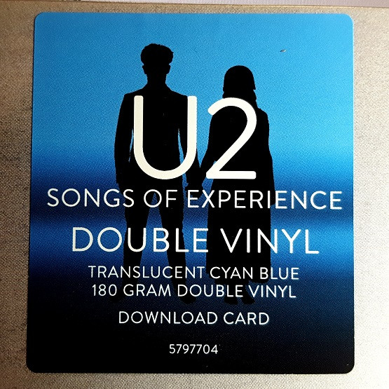 Рок Universal (Aus) U2 - SONGS OF EXPERIENCE - TRANSLUCENT CYAN (BLUE 2LP) - фото 4