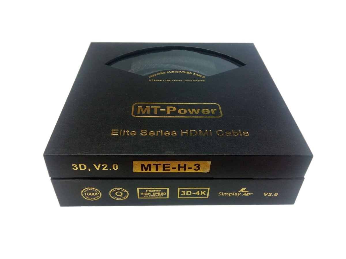 HDMI кабели MT-Power HDMI 2.0 ELITE 1m, цвет цветной - фото 2