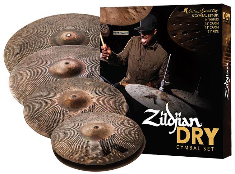 Тарелки, барабаны для ударных установок Zildjian KCSP4681 K CUSTOM DRY CYMBAL SET