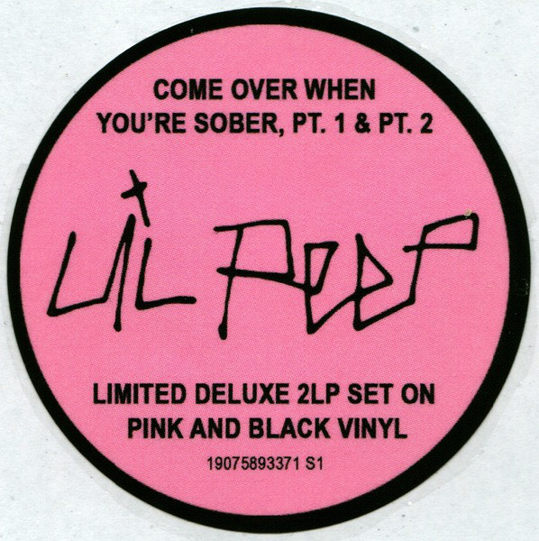 Хип-хоп Sony Lil Peep Come Over When You'Re Sober, Pt. 1 & Pt. 2 (Neon Pink & Black Vinyl/Gatefold) - фото 5