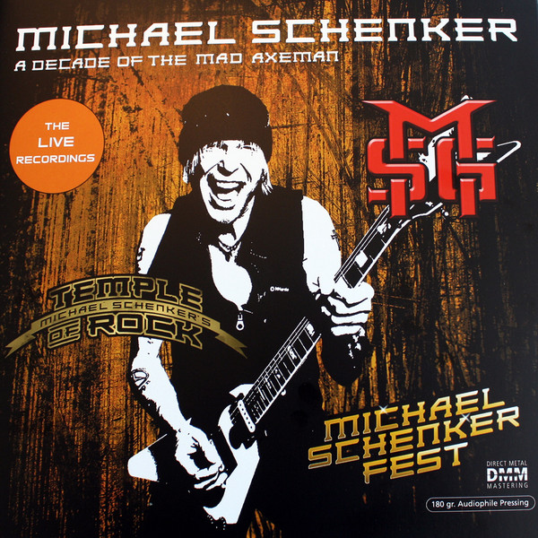 Рок In-Akustik LP Schenker Michael, A Decade Of The Mad Axeman (Live Recordings), #01691587 halffter don quijote orquesta sinfonica de madrid pedro halffter 2 cd
