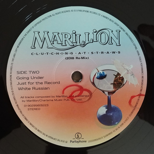 Рок PLG Marillion, Clutching At Straws (180 Gram Black Vinyl) - фото 2