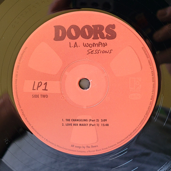 Рок Warner Music DOORS THE - LA WOMAN SESSIONS - RSD 2022 RELEASE (4LP) - фото 6