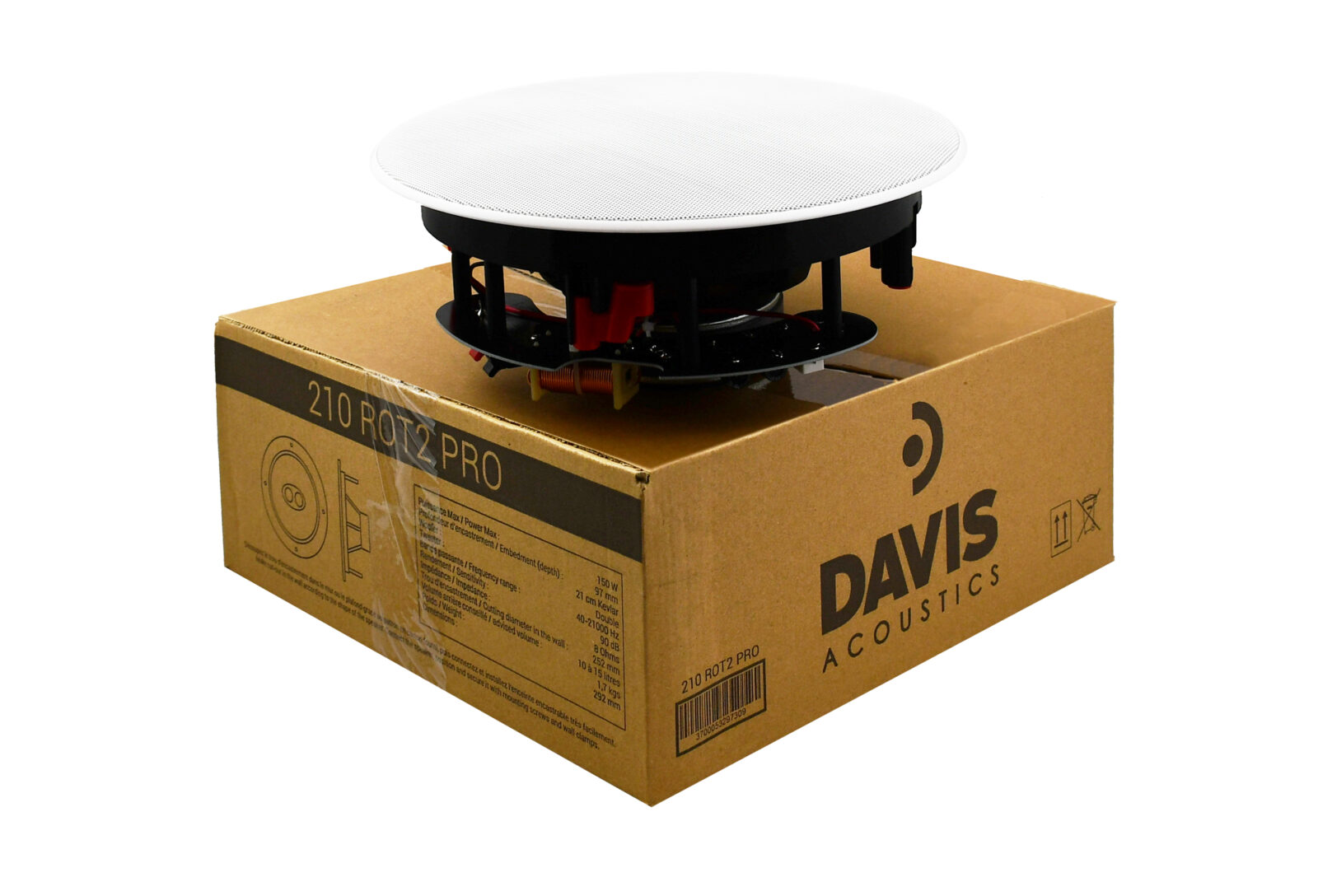 Потолочная акустика Davis Acoustics 210 ROT2 PRO White, цвет белый, размер 1.1 - фото 3