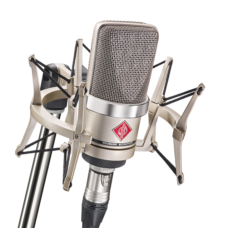 Студийные микрофоны NEUMANN TLM 102 STUDIO SET bm800 конденсаторный микрофон lit pro audio studio запись и вещание регулируемый микрофон подвеска ножничный рычаг поп фильтр розовый