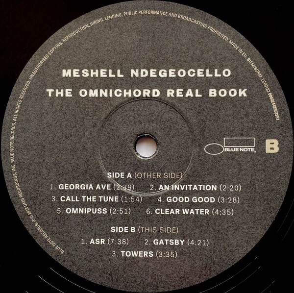 Фанк Universal US Meshell Ndegeocello - The Omnichord Real Book (Black Vinyl 2LP) - фото 4