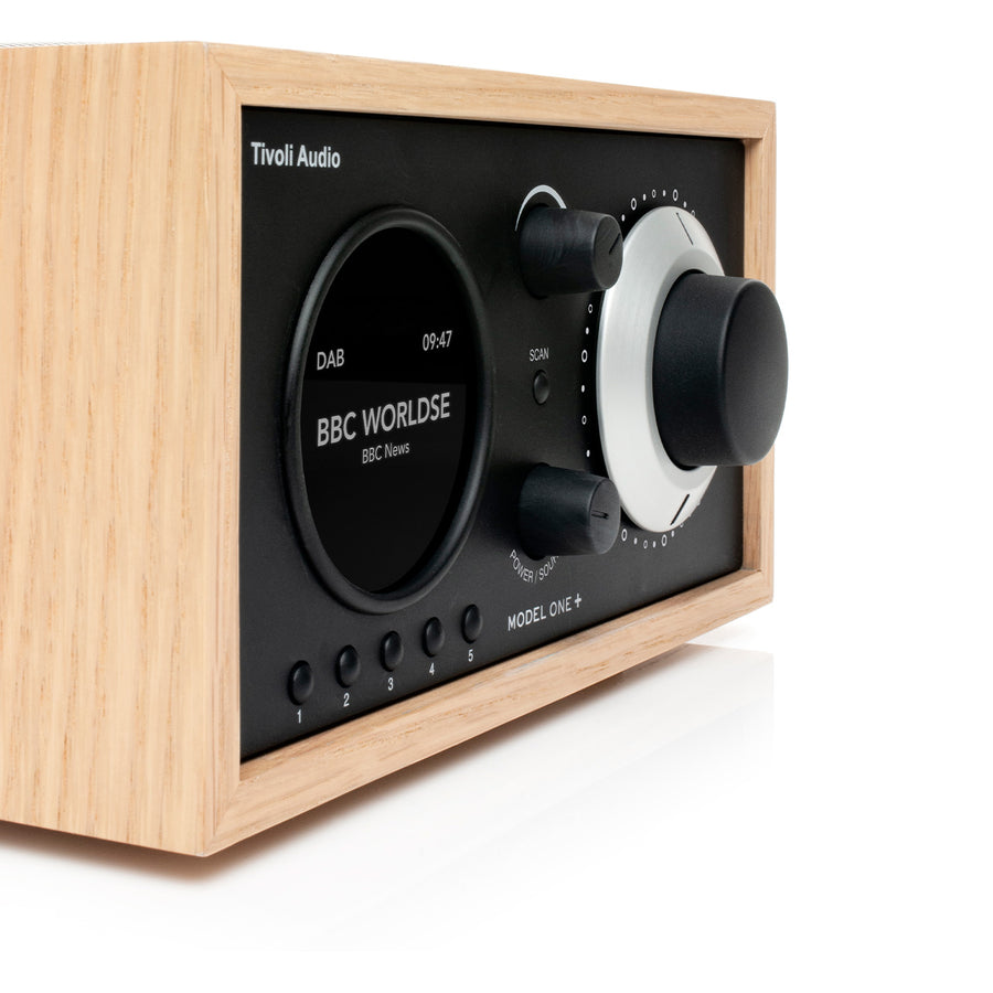 Аналоговые Радиоприемники Tivoli Audio Model One+ Oak/Black, цвет коричневый - фото 2