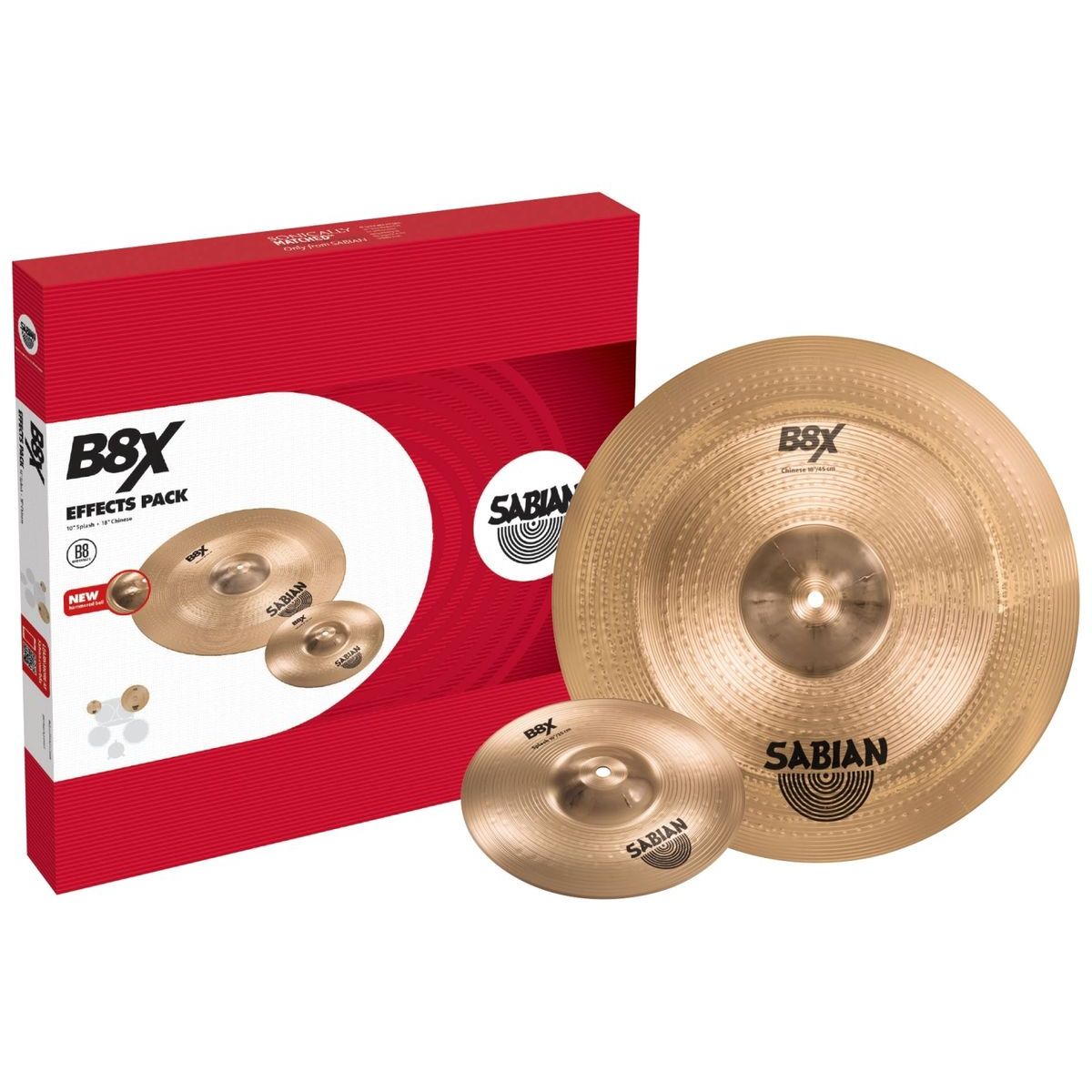 Тарелки для ударных установок Sabian B8X Effects Pack