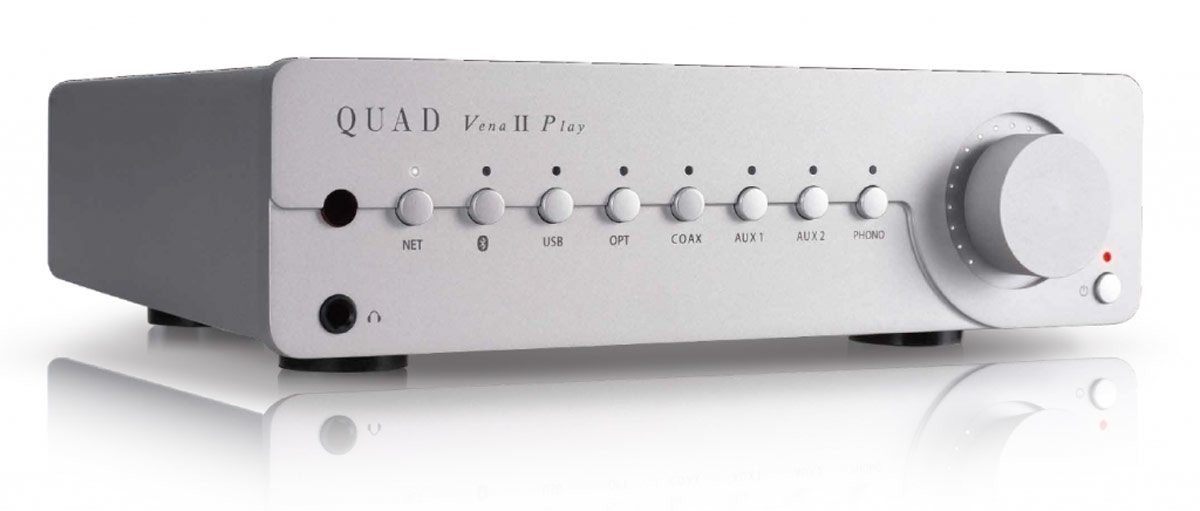 Интегральные стереоусилители Quad Vena II Play Silver интегральные стереоусилители audiolab 6000a play silver