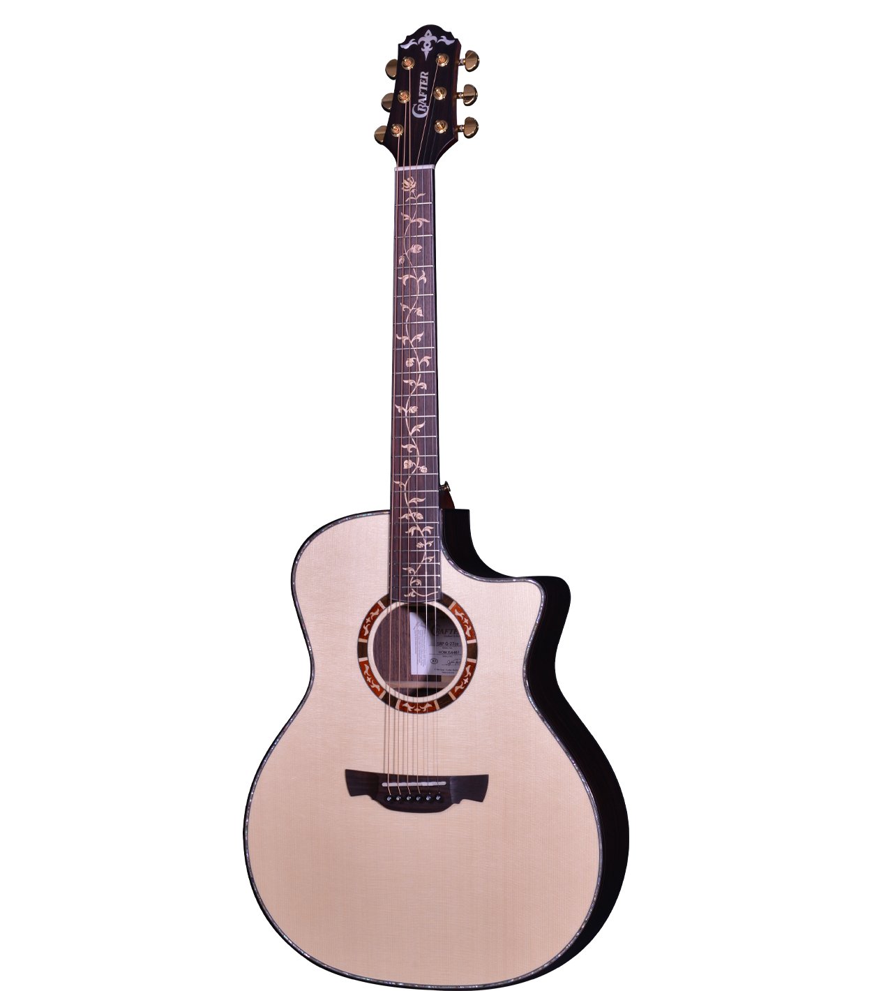 Электроакустические гитары Crafter SRP G-27ce акустические гитары crafter lx g 3000c