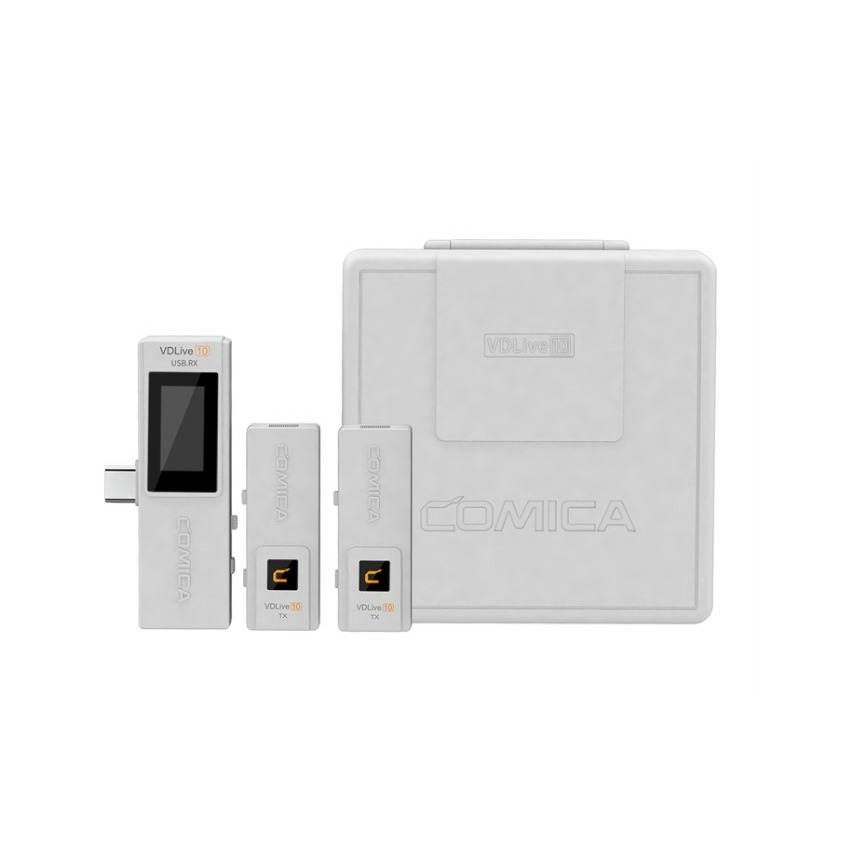 USB микрофоны, Броадкаст-системы COMICA VDLive10 USB White