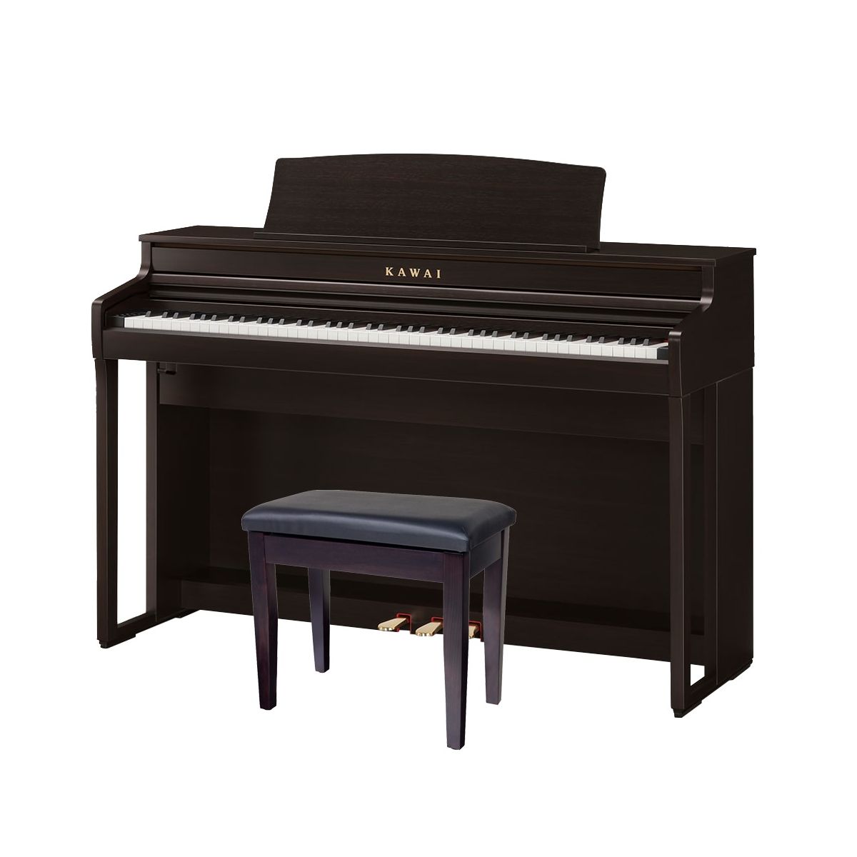 Цифровые пианино Kawai CA401 R (банкетка в комплекте) цифровые пианино kawai ca701 ep банкетка в комплекте