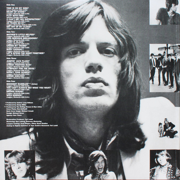 Рок ABKCO The Rolling Stones - Hot Rocks (1964-1971) (Black Vinyl 2LP) - фото 2